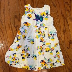 Charming Floral Kids Dress - Multicolor